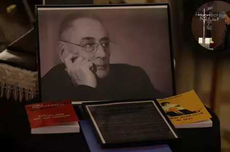 Cum a apărut Nidia Moculescu lângă sicriul cu trupul neînsuflețit al lui Horia Moculescu. Primele imagini