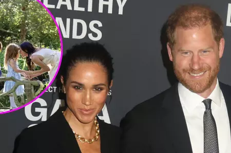 Imagine rară cu fiica lui Meghan Markle și a Prințului Harry. Cum arată Lilibet la 4 ani