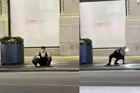Bărbați filmați în timp ce ieșeau din canale la New York, în mijlocul străzii. Cum explică polițiștii fenomenul