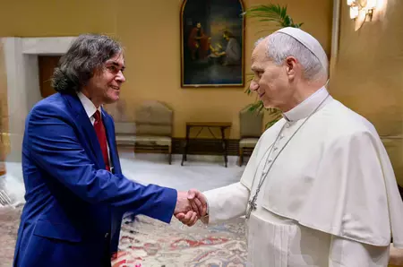 Mircea Cărtărescu s-a întâlnit cu Papa Leon al XIV-lea: „Un moment unic”, pe care n-aș fi crezut să-l trăiesc vreodată