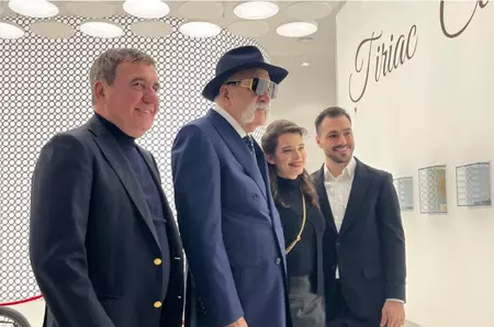 Ion Țiriac, apariție alături de Ioana, unica lui fiică. La același eveniment au fost și Kira Hagi și soțul Thomas Ferfelis