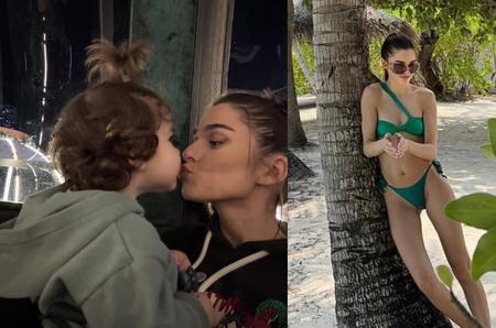 Imagini din vila de lux în care Theo Rose s-a cazat în Maldive. Cum a reacționat tatăl artistei când a văzut baia