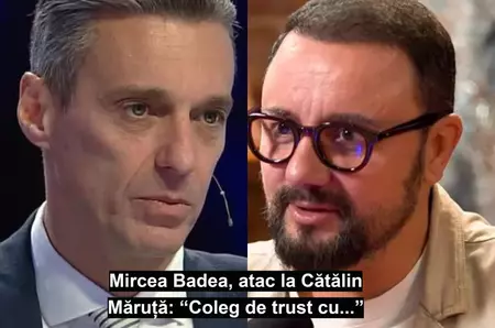 Ultima oră! Mircea Badea, reacție acidă când a aflat că va fi coleg cu Cătălin Măruță. S-a aflat și ce salariul ar avea acum, la Antena 1