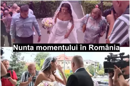 Ultima oră! Nunta momentului în România! El, un nume cunoscut, 46 de ani, funcție și diplome, ea, celebră, 30 de ani și foarte talentată. Cine e superba mireasă? Ce poveste ascunde mirele?