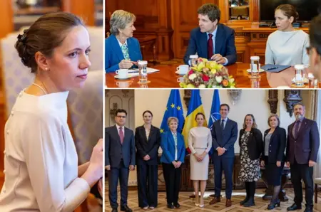 Detaliul care a stârnit valuri de comentarii. „Mirabela Grădinaru nu știe...” Cum a apărut partenera președintelui Nicușor Dan, la o întâlnire de la Cotroceni. De ce rochia ei a devenit ținta dezbaterilor pe internet