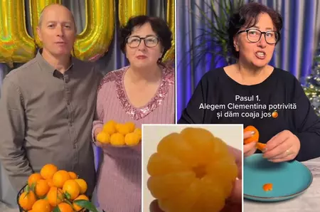 Cine sunt Gicu și Adriana, soții care au devenit virali pe internet pentru cum decojesc clementinele. Cu ce se ocupă cei doi, de fapt. Nu sunt pensionari!