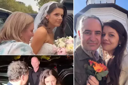 Mirabela Grădinaru a întors toate privirile la nunta ministrului Alexandru Nazare! Cum a apărut îmbrăcată partenera președintelui Nicușor Dan / FOTO