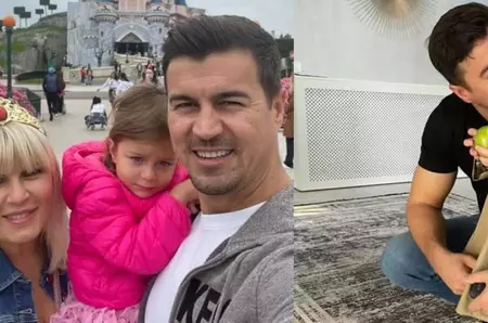 E copia ei fidelă! Tot cu ruj roșu, cu tocuri! Cum a fost fotografiată Eva Maria, fiica Elenei Udrea. Micuța, surprinsă în ipostaze în care nimeni nu se aștepta la doar 7 anișori