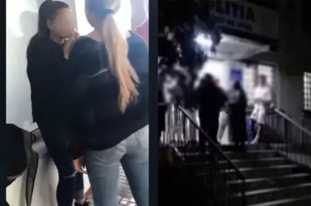 Elevă de clasa a IX-a, răpită, bătută și umilită de 6 colege din cauza unui băiat! I-au furat telefonul și au agresat-o minute întregi pe o stradă din apropierea școliI