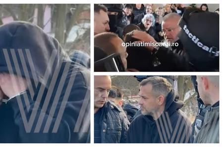 Strigătul părinților lui Alin Mario Berinde, auzit în toată localitatea Cenei! Ce gest a făcut mama tânărului ucis cu sânge rece, în momentul în care l-a văzut pe tatăl adolescentului?