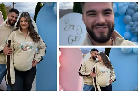 Ce mesaj i-a transmis Denisa, soțului său Iancu Sterp, de ziua sa? Cei doi au dezvăluit sexul bebelușului!