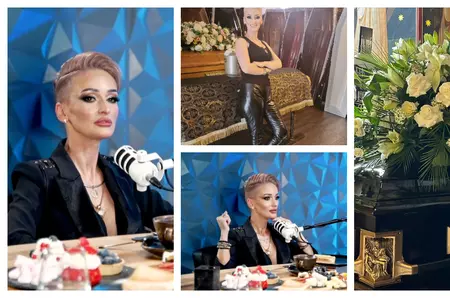 Regina Întunericului, în stare de șoc! Ce s-a întâmplat când a mers acasă la familia decedatului pentru îmbălsămare. „Am zis că îmi joacă mintea feste.”