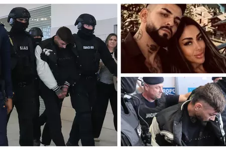 FOTO Vlad Bălțățeanu, principalul suspect în cazul Valentinei, a fost adus în țară!