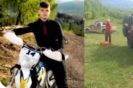 Fiul unui viceprimar și-a pierdut viața la 19 ani, după ce a căzut cu motocicleta într-o prăpastie din Munții Bârgăului