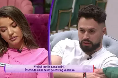 Carolina, profund dezamăgită de Danciu: „Am înțeles care sunt prioritățile”. Gestul prin care tânărul a supărat-o pe concurenta de la „Casa iubirii”