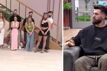 Se naște o nouă idilă în „Casa iubirii”? Sergiu i-a furat un pupic Carolinei, iar reacția ei a fost neașteptată