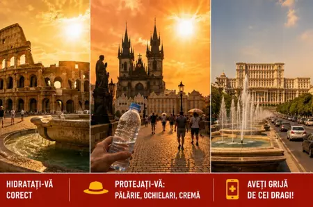 Europa se pregătește pentru un nou val de caniculă. Și România va fi afectată
