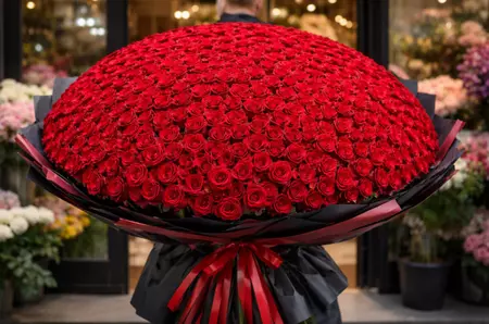 Cel mai scump buchet pentru Valentine’s Day costă cât o mașină. Ce are atât de special