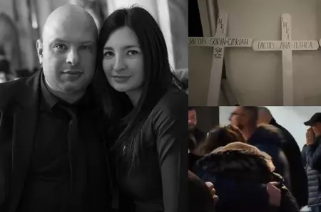 Imagini cumplite de la priveghiul familiei moarte în accidentul din Iași! Diana va fi înmormântată ținându-și fetița în brațe: „Dacă te-ar fi cunoscut părinții tăi…”