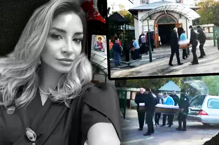 Primele imagini cu Ștefania Szabo în sicriu! Trupul neînsuflețit al doctoriței de 37 de ani a fost ridicat de la morgă și depus la capelă. Va fi înmormântată în uniforma de medic | FOTO