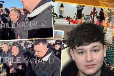 VIDEO Tatăl lui Mario, adus la capelă sub escortă. Ținut de forțele de ordine, bărbatul își strigă durerea: „Mario, unde ești? Mario, de ce m-ai lăsat…”