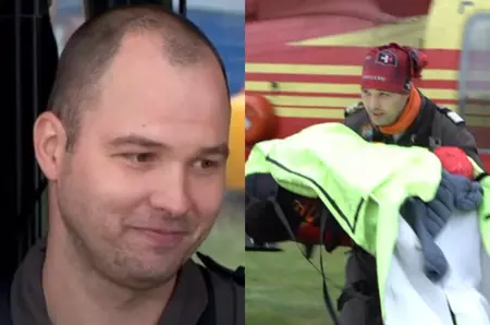 Declarațiile emoționante ale salvatorului care l-a găsit pe Alex: „Nici nu putea să plângă”