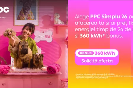 Preț fix la energie pentru afacerile mici, pe o perioadă de 26 de luni