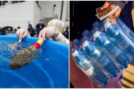 Cât timp poate fi consumată Agheasma Mare, apa sfințită de Bobotează. Ce spune preotul despre tradiția bisericească