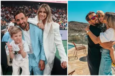 Dani Oțil, Gabriela Prisăcariu și fiul lor au împodobit bradul de Crăciun. Ce costum adorabil a îmbrăcat Tiago: „Ce simpatic este”