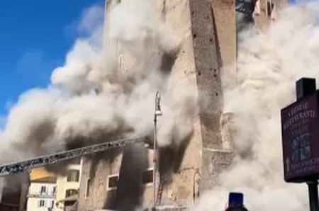 Mărturia pompierilor care l-au scos de sub dărâmături pe românul mort la Roma: "Plângea de durere"