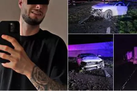 El este tânărul care a murit în accidentul din Murfatlar. Maşina în care se afla Ionuţ s-a rupt în două
