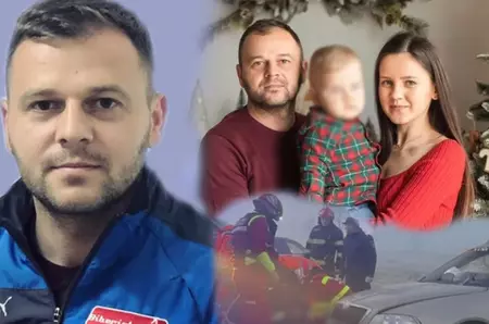 Tragedie cumplită înainte de Crăciun! Un militar de 39 de ani din Buzău a murit într-un accident îngrozitor. Leontin avea un băiețel superb și o soție minunată!