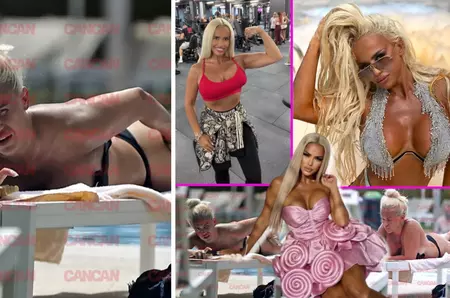 Anda Adam, de nerecunoscut. A fost surprinsă la piscină, dar nu arată deloc cu diva perfectă de pe internet, unde își editează masiv pozele / FOTO