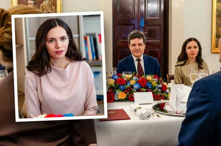 Imaginile momentului. Cum a apărut îmbrăcată Mirabela Grădinaru la Palatul Prezidențial din Varșovia