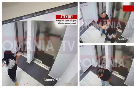 EXCLUSIV – VIDEO Imagini șocante cu generalul Dorin Ioniță care își bate cu pumnii și picioarele amanta înainte să se sinucidă