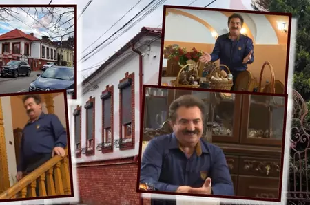 Cum arată conacul din Craiova al regretatului Petrică Mîțu Stoian. A fost casa visurilor lui. Are 8 camere, cramă, grădină și adevărate colecții de artă / GALERIE FOTO
