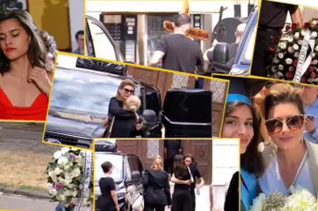 EXCLUSIV FOTO Fiica lui Cazimir Ionescu, depusă la Bellu. Durere fără margini la căpătâiul Victoriei, mama actriței este în stare de șoc