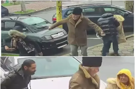Doi vârstnici au fost tâlhăriţi în plină stradă de banii pe care tocmai îi împrumutaseră de la CAR! VIDEO halucinant