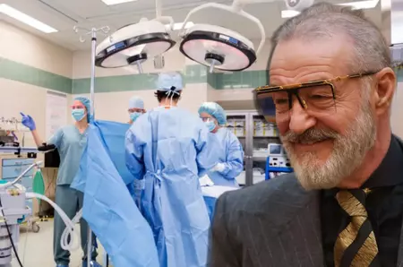 EXCLUSIV Gigi BECALI, operat de urgenţă de un neurochirurg preot. 4 călugări s-au rugat non-stop în timpul intervenţiei