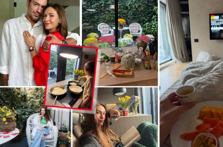 Cum arată vila din București în care stau Adela Popescu și Radu Vâlcan. E spectaculoasă, cu etaj, are geamuri mari, o bucătărie superbă, iar curtea e plină de verdeață / GALERIE FOTO