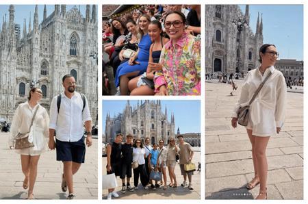 Detaliul surpriză care a apărut în pozele cu Andra Măruţă după escapada de la Milano. Sute de comentarii pe Facebook!