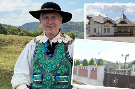 Cum arată biserica ridicată de Cristian Pomohaci. Ar fi costat o sumă cu foarte multe zerouri. Se află în Ernei, din județul Mureș, și este înconjurat de un gard masiv / GALERIE FOTO