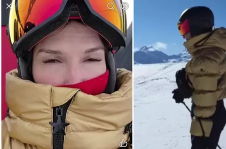 Monica Bîrlădeanu, accident pe pârtie, la St.Moritz. Primele imagini!