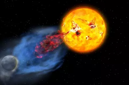 Furtunile solare puternice ar putea DECLANȘA VIAȚA pe alte planete