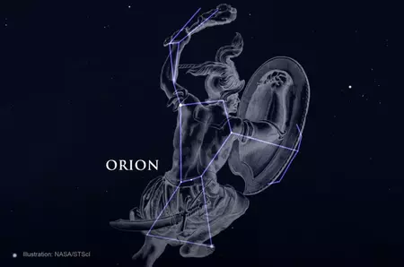 Stelele din Centura lui Orion sunt de 200.000 de ori mai strălucitoare decât Soarele, iar iarna este momentul perfect pentru a le vedea