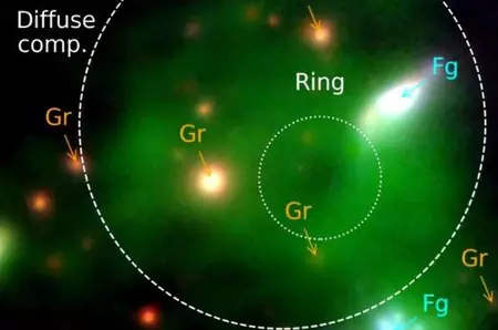 Astronomii au găsit cel mai mic cerc radio ciudat!