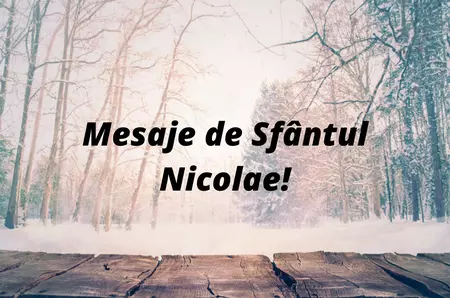 Mesaje şi felicitări de Sfântul Nicolae. Cele mai frumoase urări de trimis pe Facebook, WhatsApp sau SMS