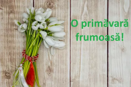 Mesaje de 1 Martie 2026 – urări și felicitări de primăvară