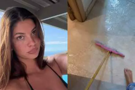 Casa din Maroc în care stau Laura Giurcanu și Marian Huja s-a inundat. Ce a găsit influencerița când a intrat înăuntru | FOTO