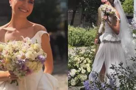 Fiica Adinei Buzatu s-a căsătorit. Primele imagini cu Sara în rochie de mireasă | FOTO
